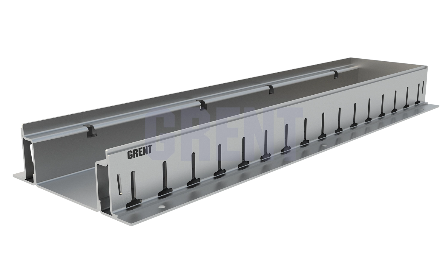 Лоток водоотводный мостовой GRENT MosT 160 торцевой