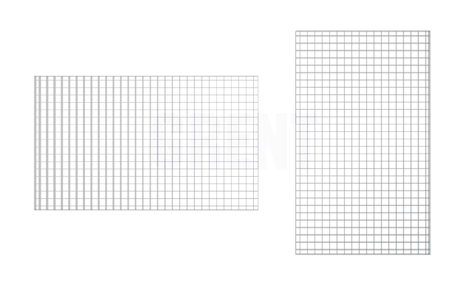 Прессованный настил из нержавеющей стали GRENT 33х33 600х1000