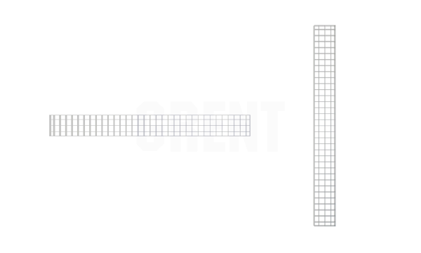 Решетка ячеистая из нержавеющей стали GRENT S 120