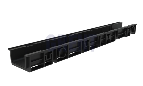 Лоток водоотводный пластиковый GRENT PlasT DN100 H80