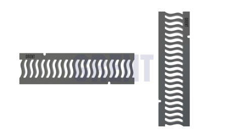 Решетка чугунная волна GRENT PlasT DN100 C250 