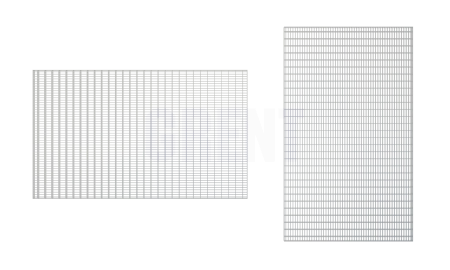 Прессованный настил из нержавеющей стали GRENT 33х11 600х1000