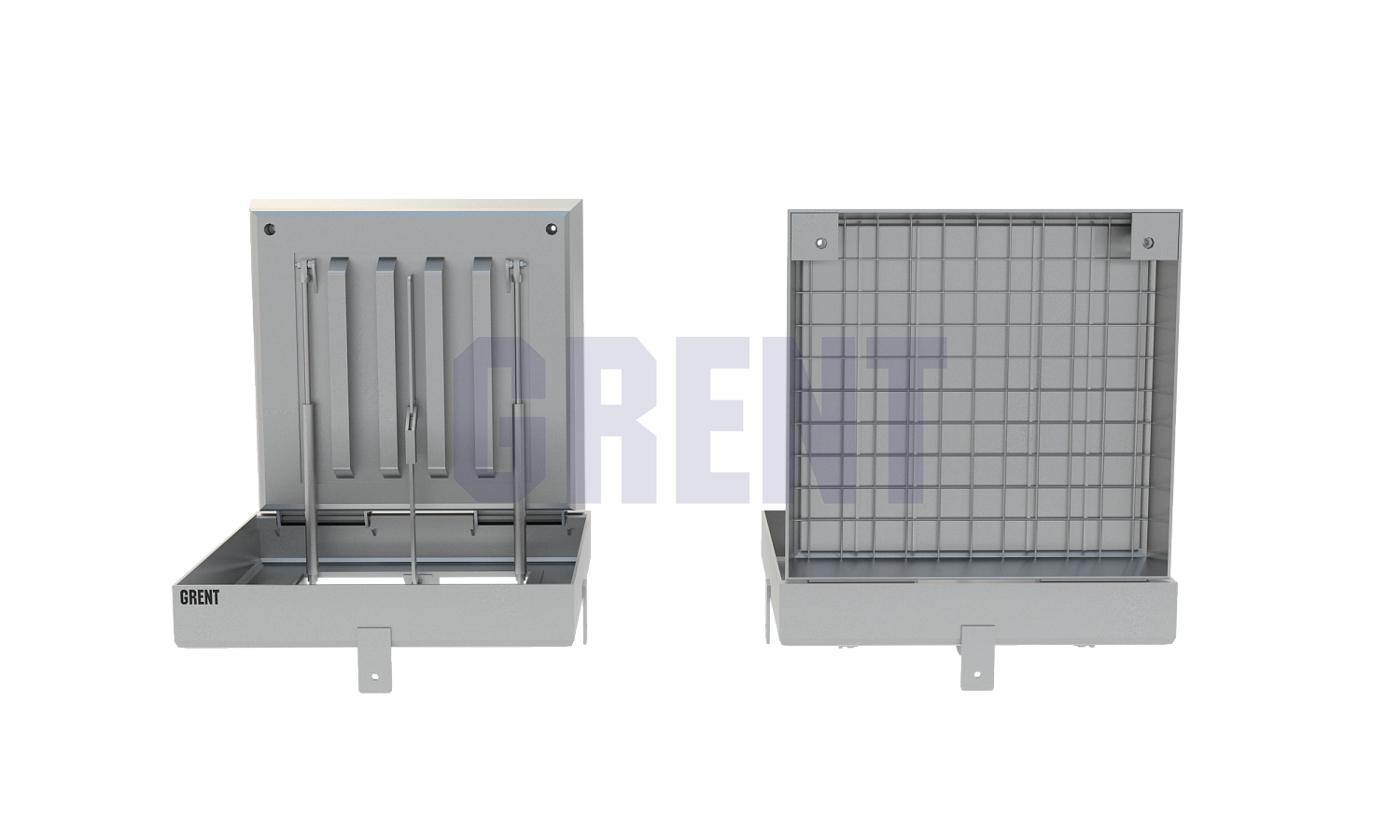 Люк скрытого монтажа GRENT 800х800