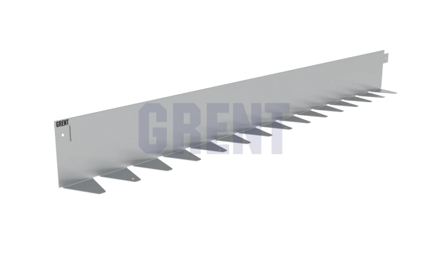 Бордюр стальной GRENT BR L-образный 1200*120, 1,5, нержавеющий